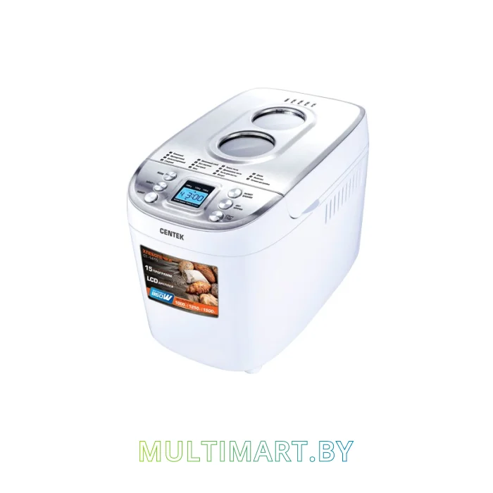 Хлебопечка CENTEK CT-1415 (белый)